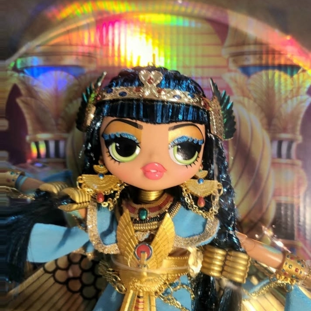 Blue and Gold Fashion Doll